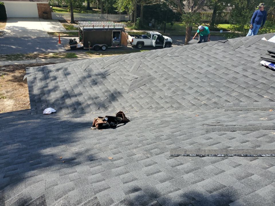 Residential Roofing Installation using Roof Replacement by American Roofing & Construction LLC