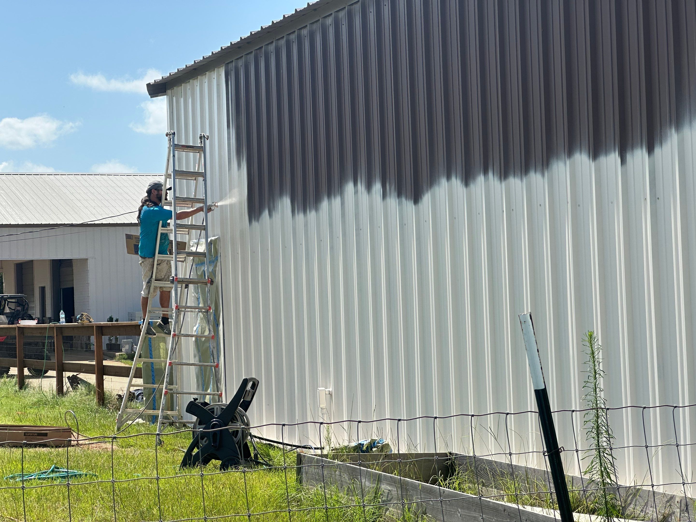 Exterior Transformation in Troup Texas by Quality Coats Painting