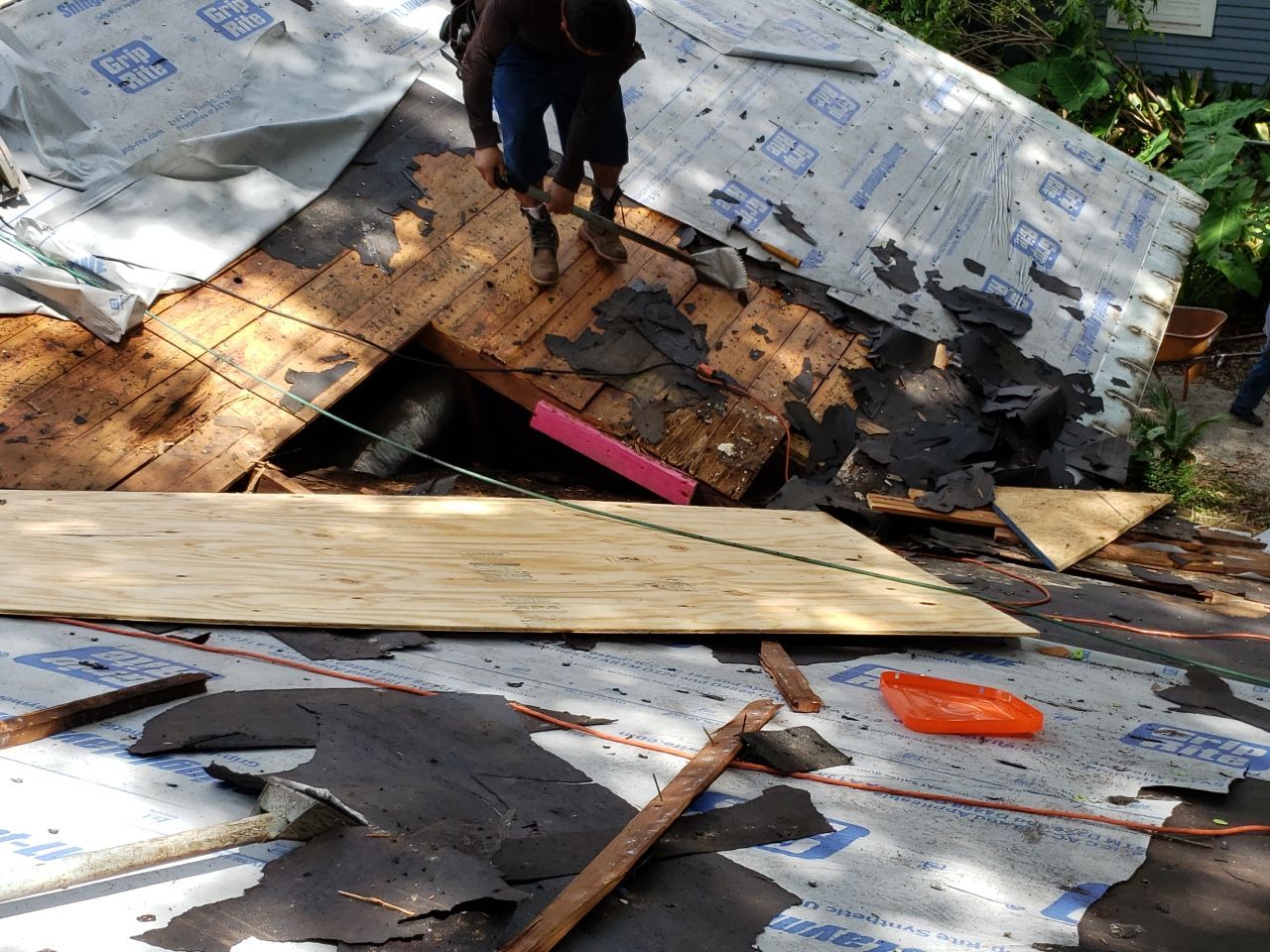 Residential Roofing Repair using Roof Replacement by American Roofing & Construction LLC