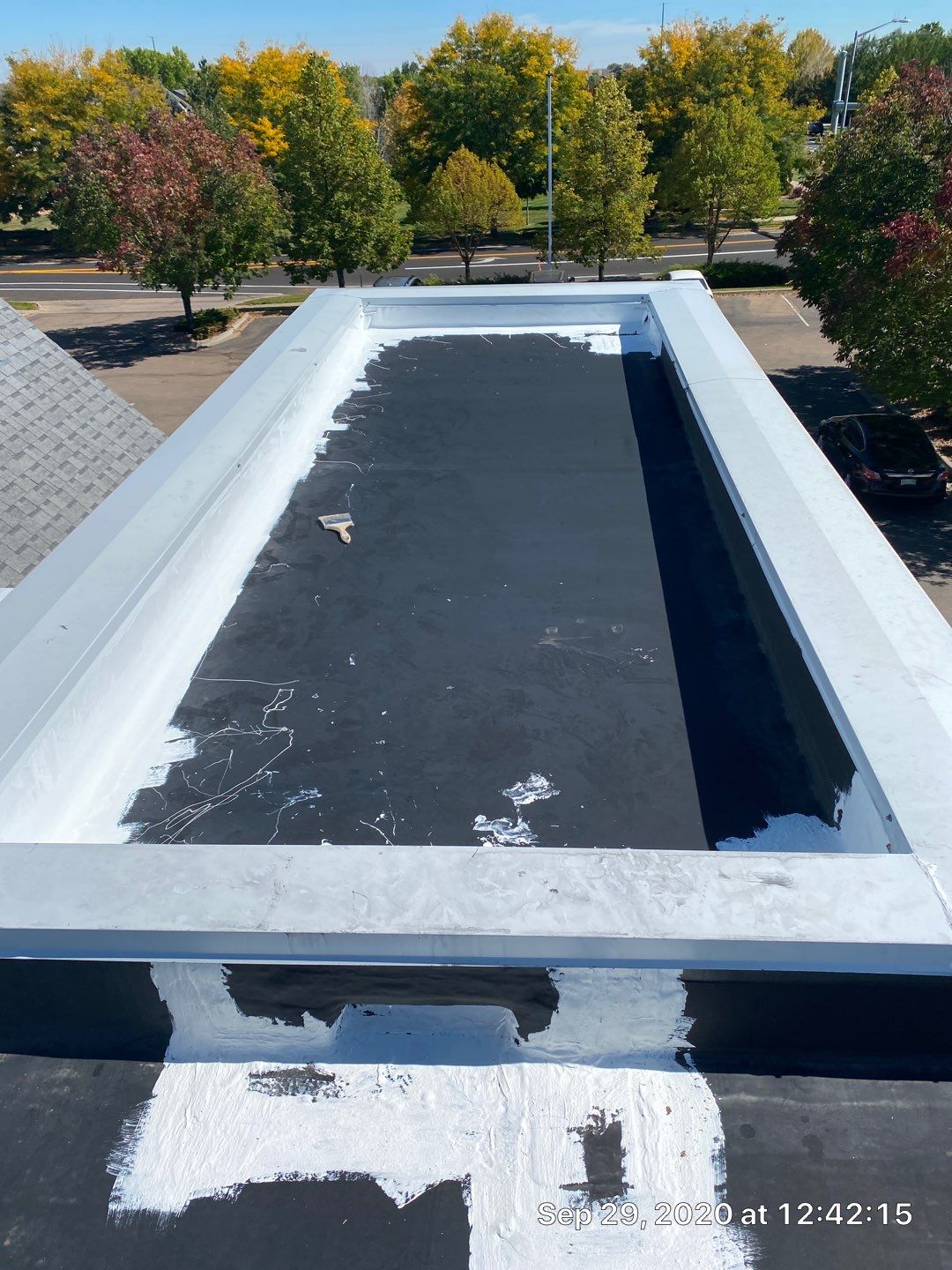 Commercial Roofing Installation using American Standard Coating - S  by A to Z Roofing