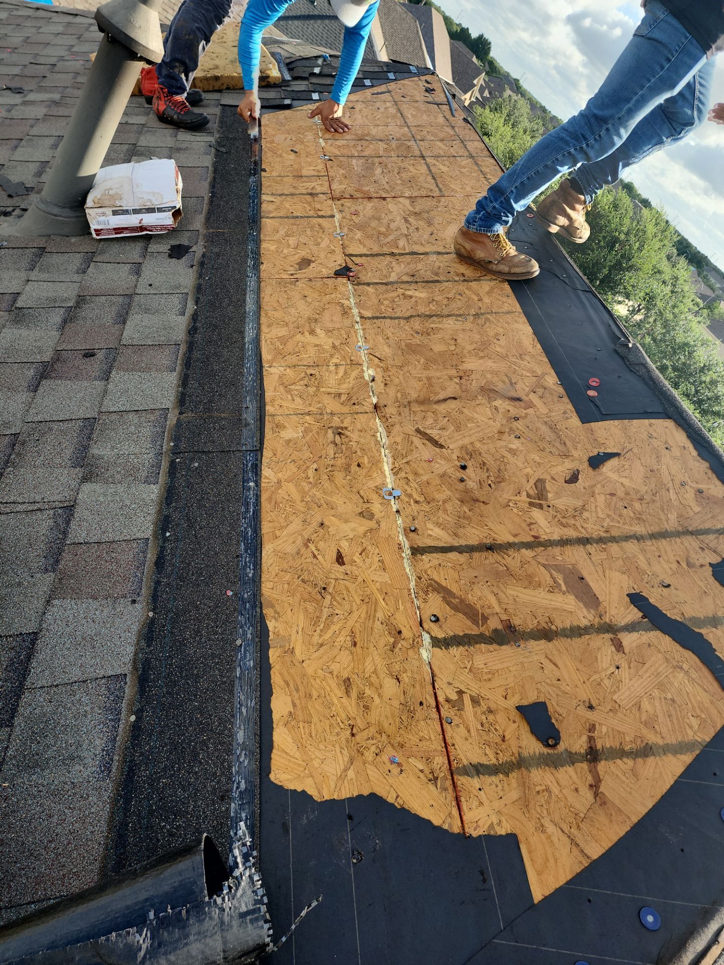 Residential Roofing Repair using Owen's Corning Duration (Lifetime) Shingles by Roof Repair Services LLC