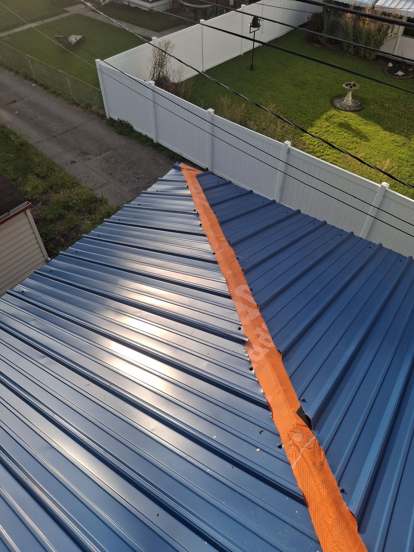 Residential Roofing Installation using Metal by Rainstoppers Roofing