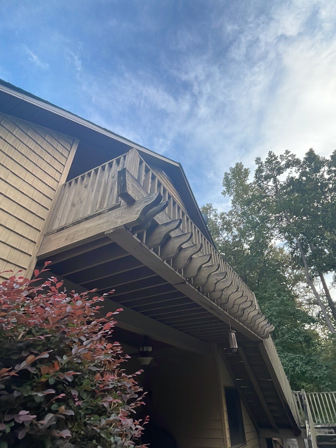 Million Dollar Lake - Deck and Fence by Pillar and Pine