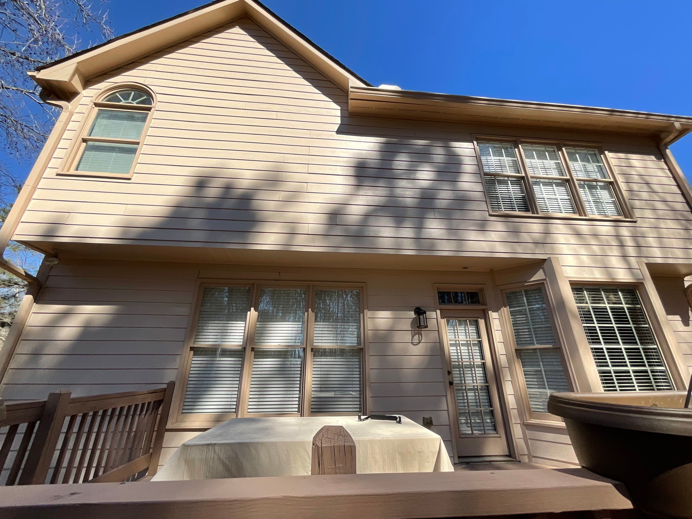 Exterior Painting and Trim Refresh for Suwanee Brick Home by Swift Home Renovations