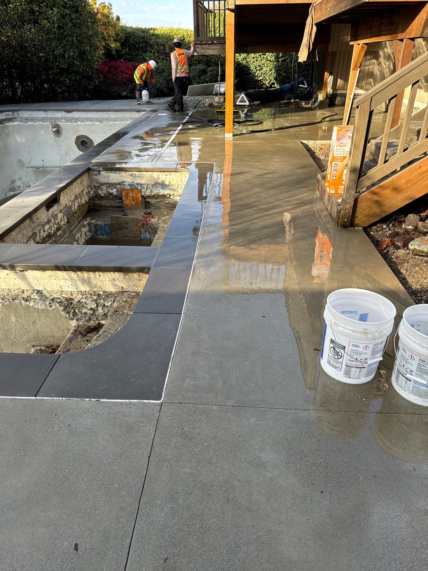Concrete Patio Renovation | Mukilteo by Jireh Asphalt & Concrete Inc