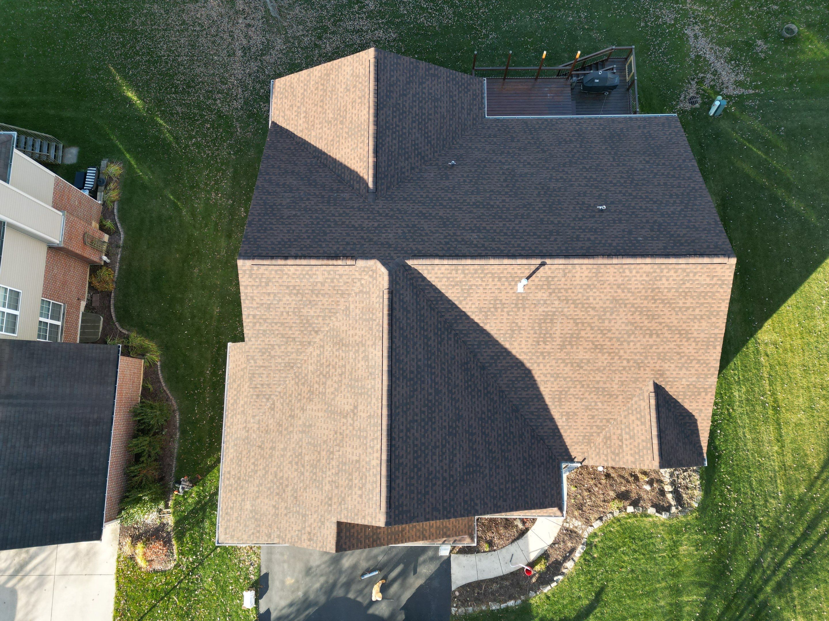 GAF Timberline HDZ® in Hickory by Optimal Home Improvement 