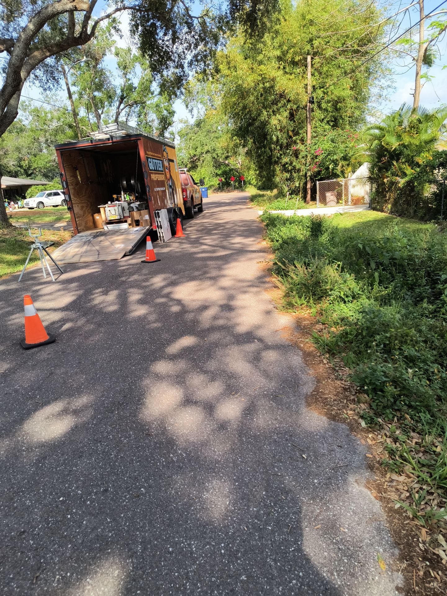 Musket Brown 6-Inch Gutters in Tampa FL by Gutter Professors