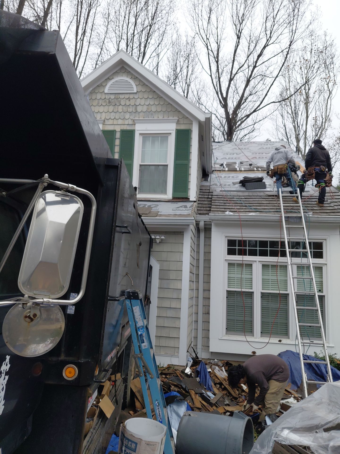 Reston :  Residential Roof Replacement with Brava Synthetic Cedar Shake Class C Natural  by RM Banning, Inc.