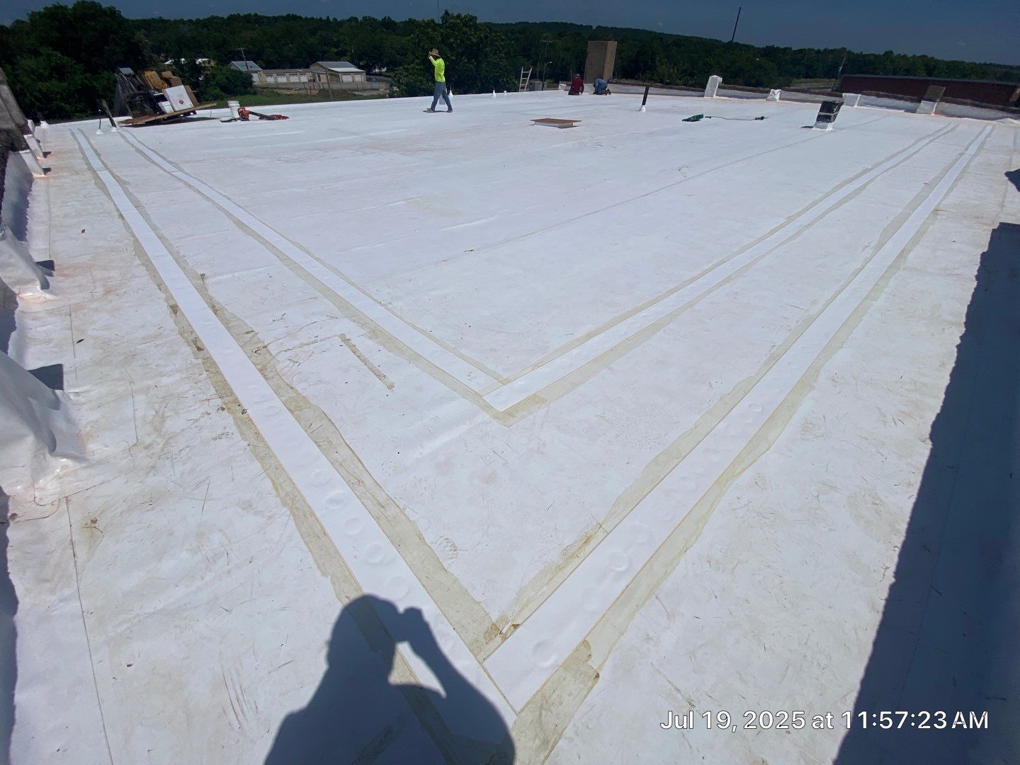 TPO Project in McAlester by Decor Roofing & Restoration