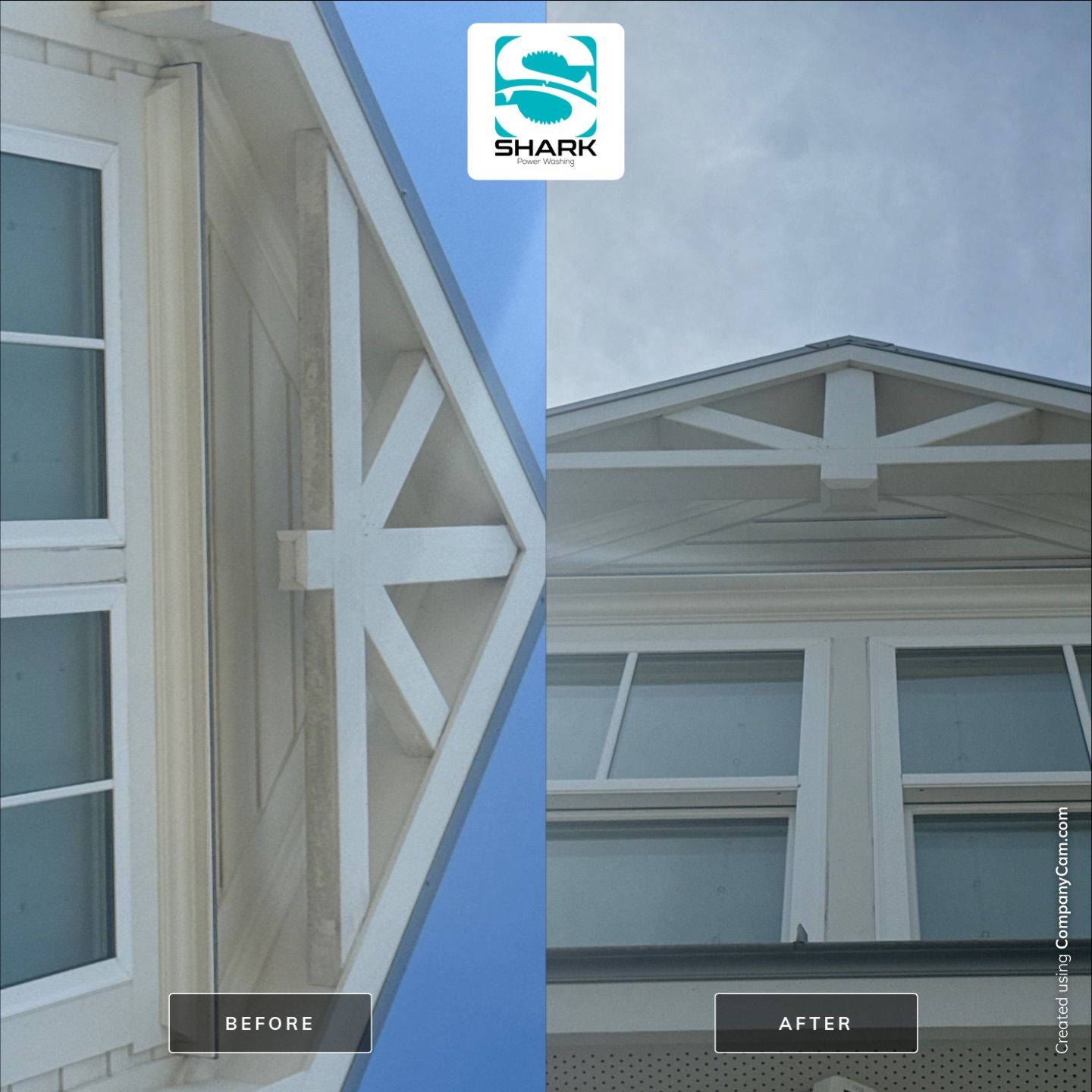 Exterior House Wash by Shark Power Washing