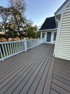 New Deck buit in Medfield MA