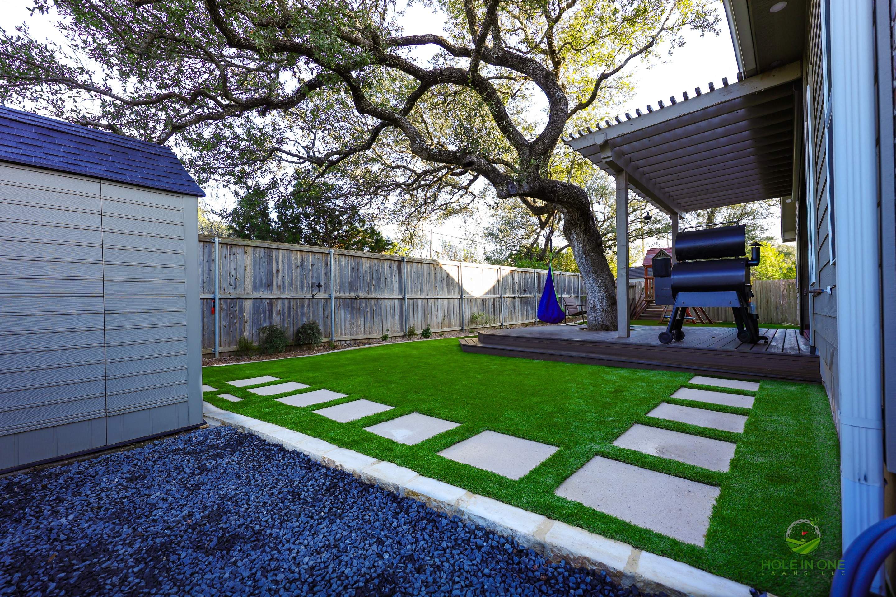 Wortham Oak, San Antonio Tx. by Hole In One Lawns, LLC