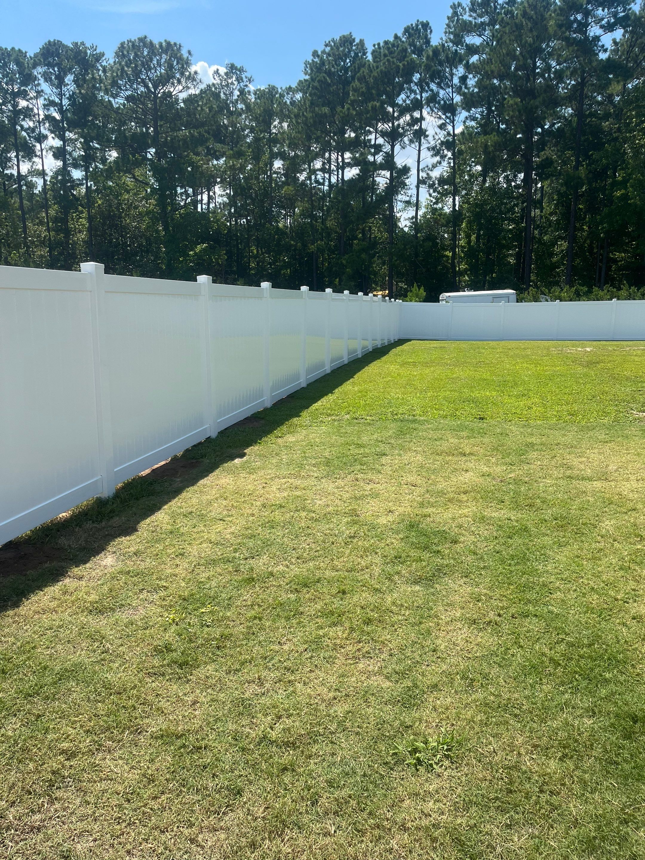 Hamilton Vinyl Privacy Project in Havelock by Superior Fence and Rail
