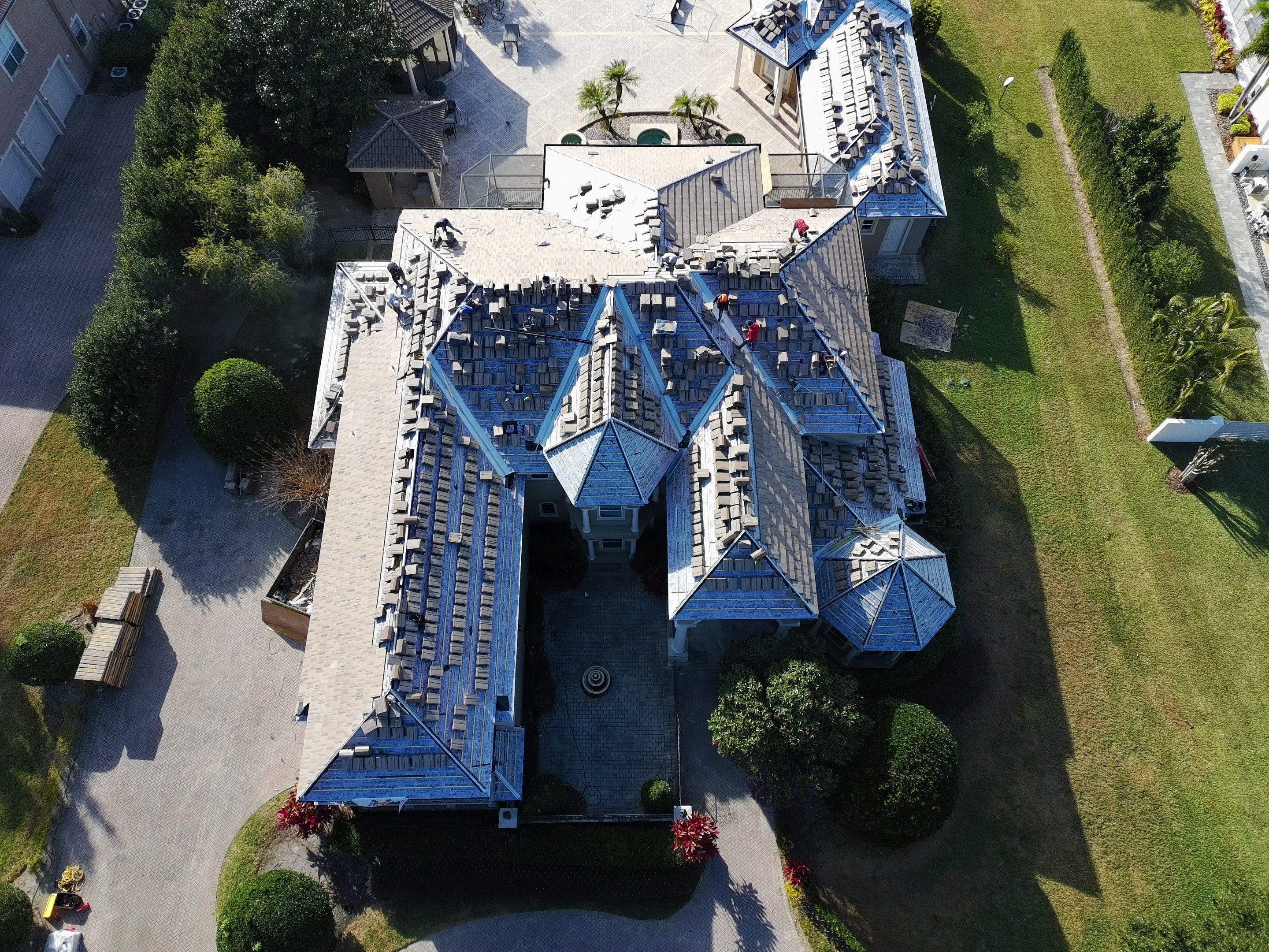 Mediterranean Tile Roof Replacement and Leak Remediation in Orlando by Fortified Roofing Solutions Corp.