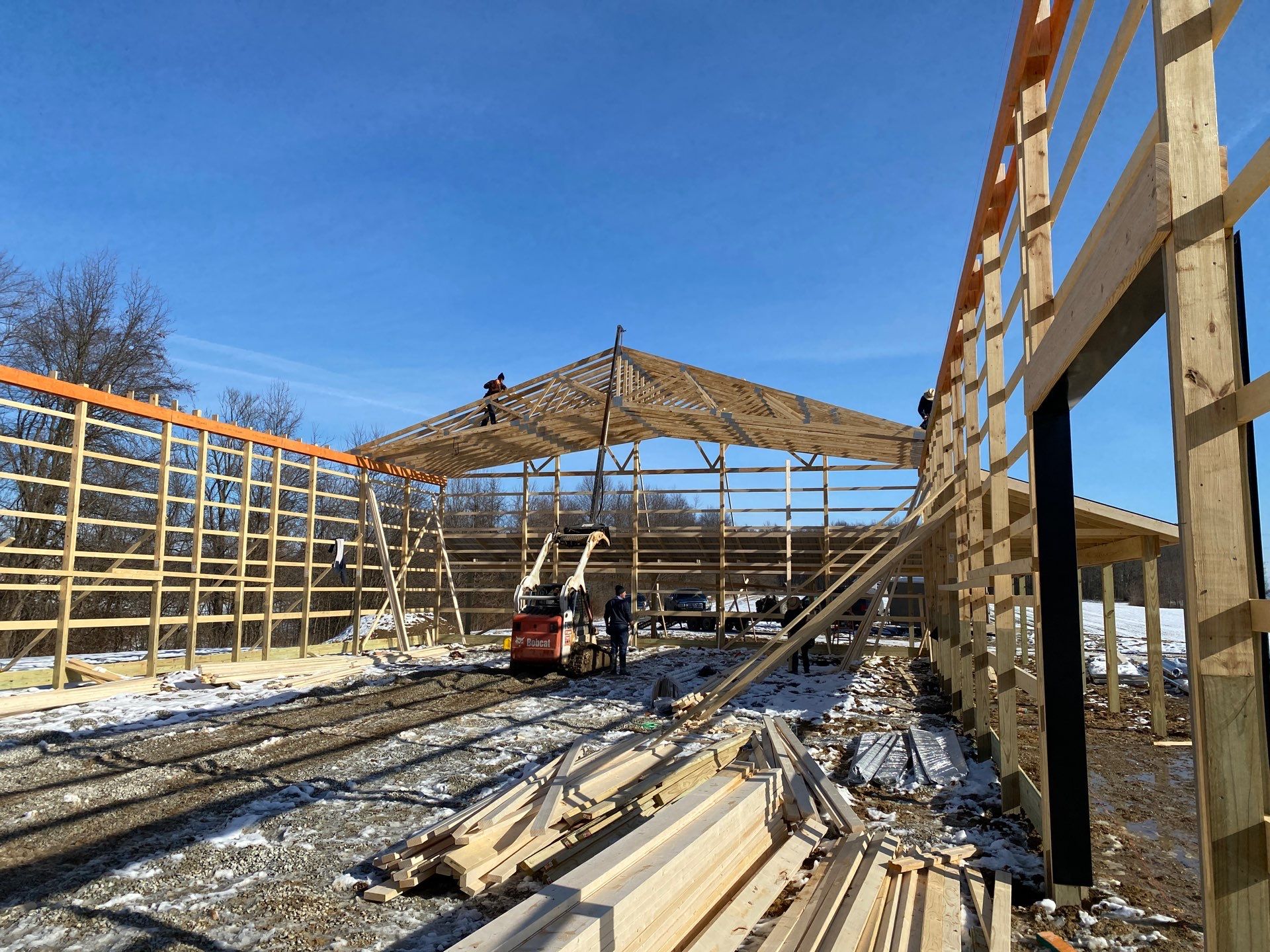 50'x120'x17' Barndo/Garage by The Barn Builders