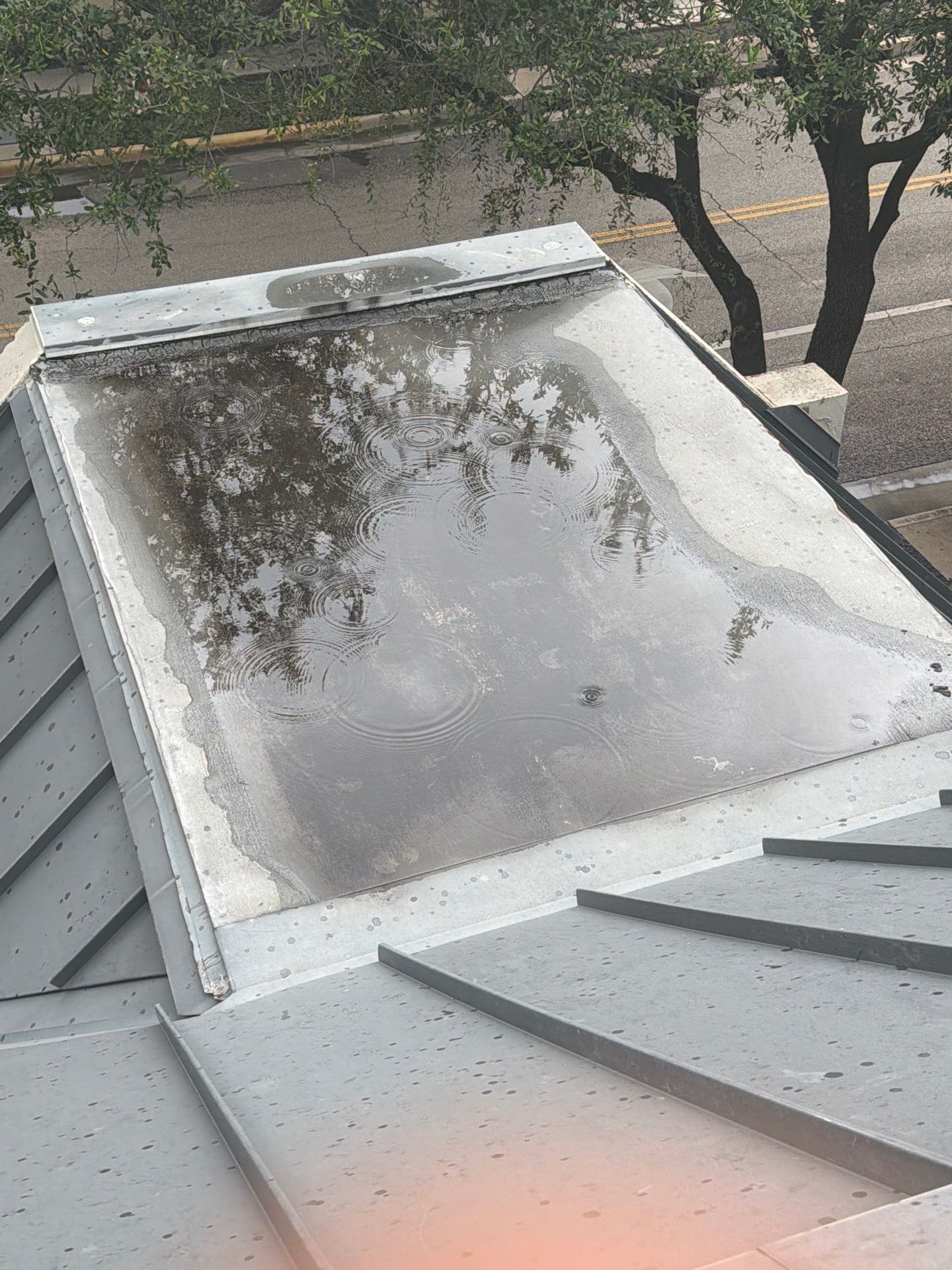 Standing Seam Metal Roof Leak Detection and Flashing Inspection in Dallas by Rich the Roofer LLC