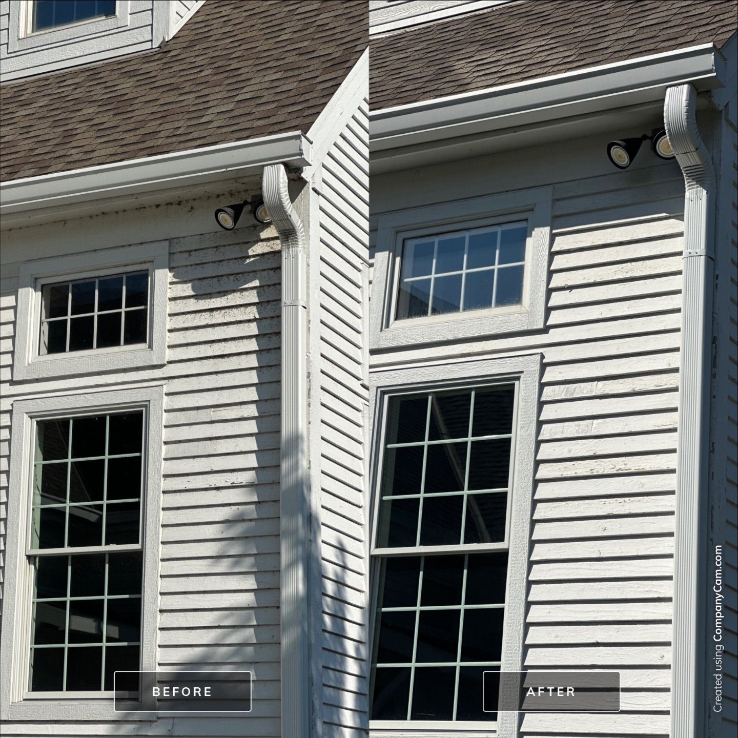 Chain of Lakes Community Bible Church Exterior Wash by Simmons Power & Soft Washing