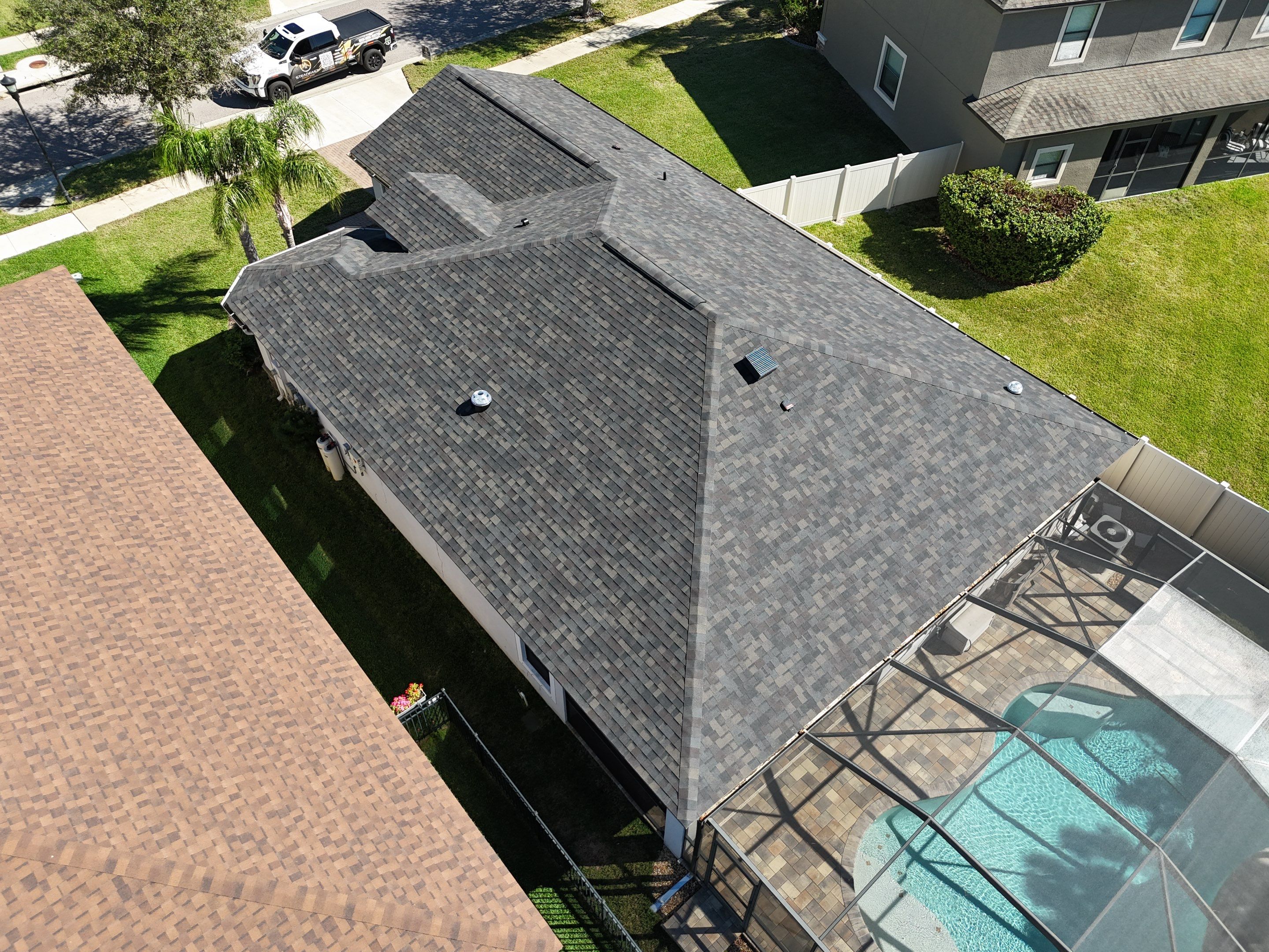 Roof Replacement in Ruskin FL. by Steadfast Roofing 