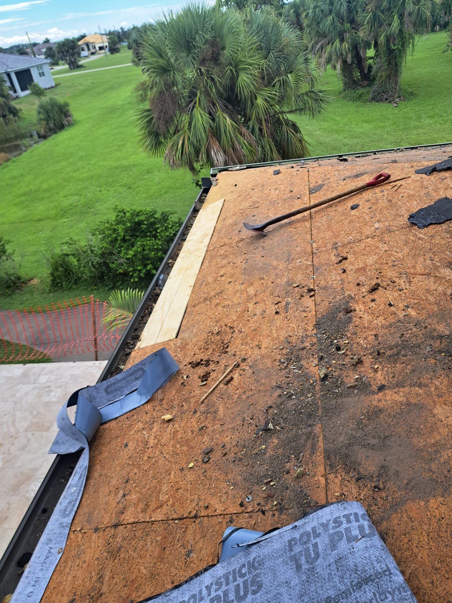 Punta Gorda Concrete Tile Roof Replacement by Four Peaks Roofing