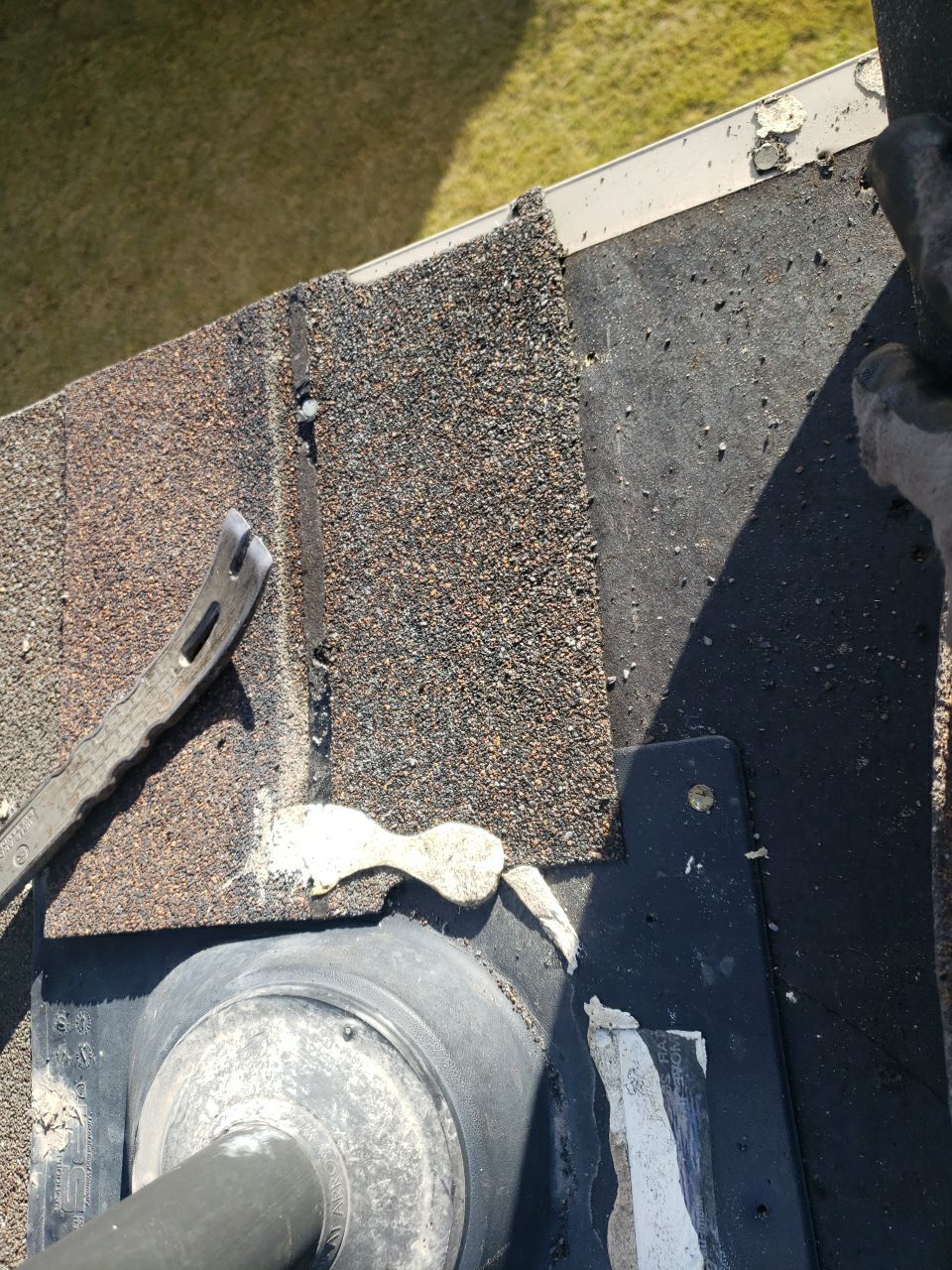 Residential Roofing Repair using Pipe Flashing by The Roof Doctor