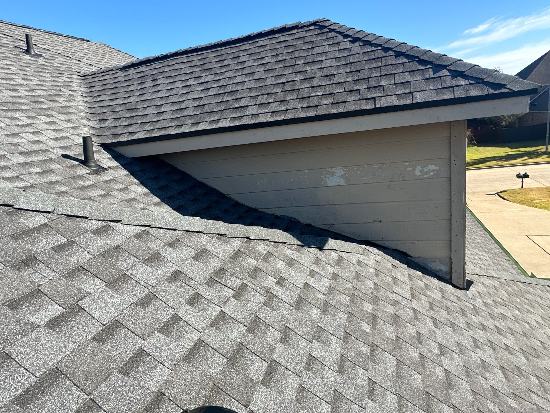 Full Roof Replacement in Mansfield Texas - GAF MasterElite Golden Pledge 25 year Warranty by First United Roofing & Construction