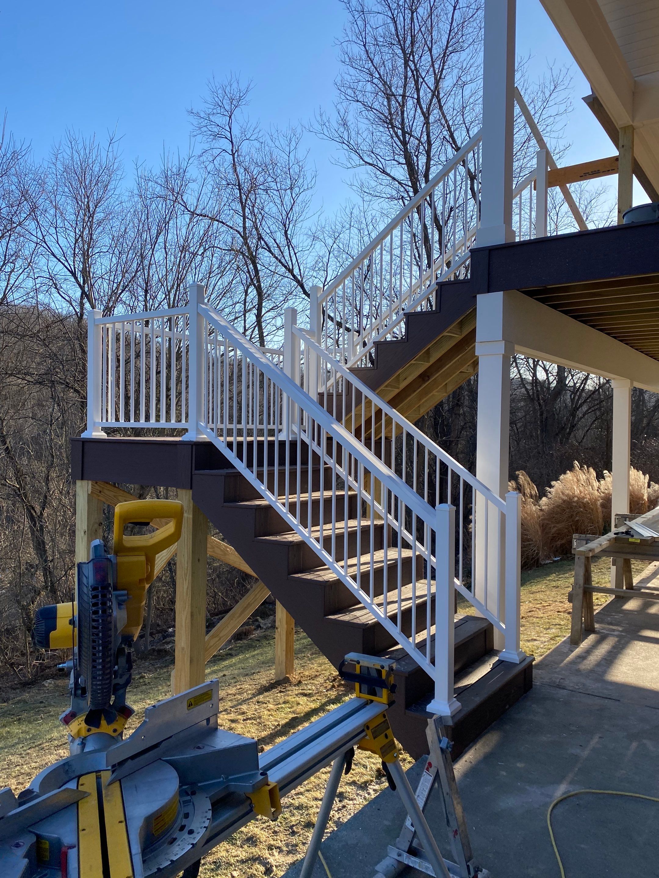 Deck and Roof Build by Cousins Roofing Siding & Decks