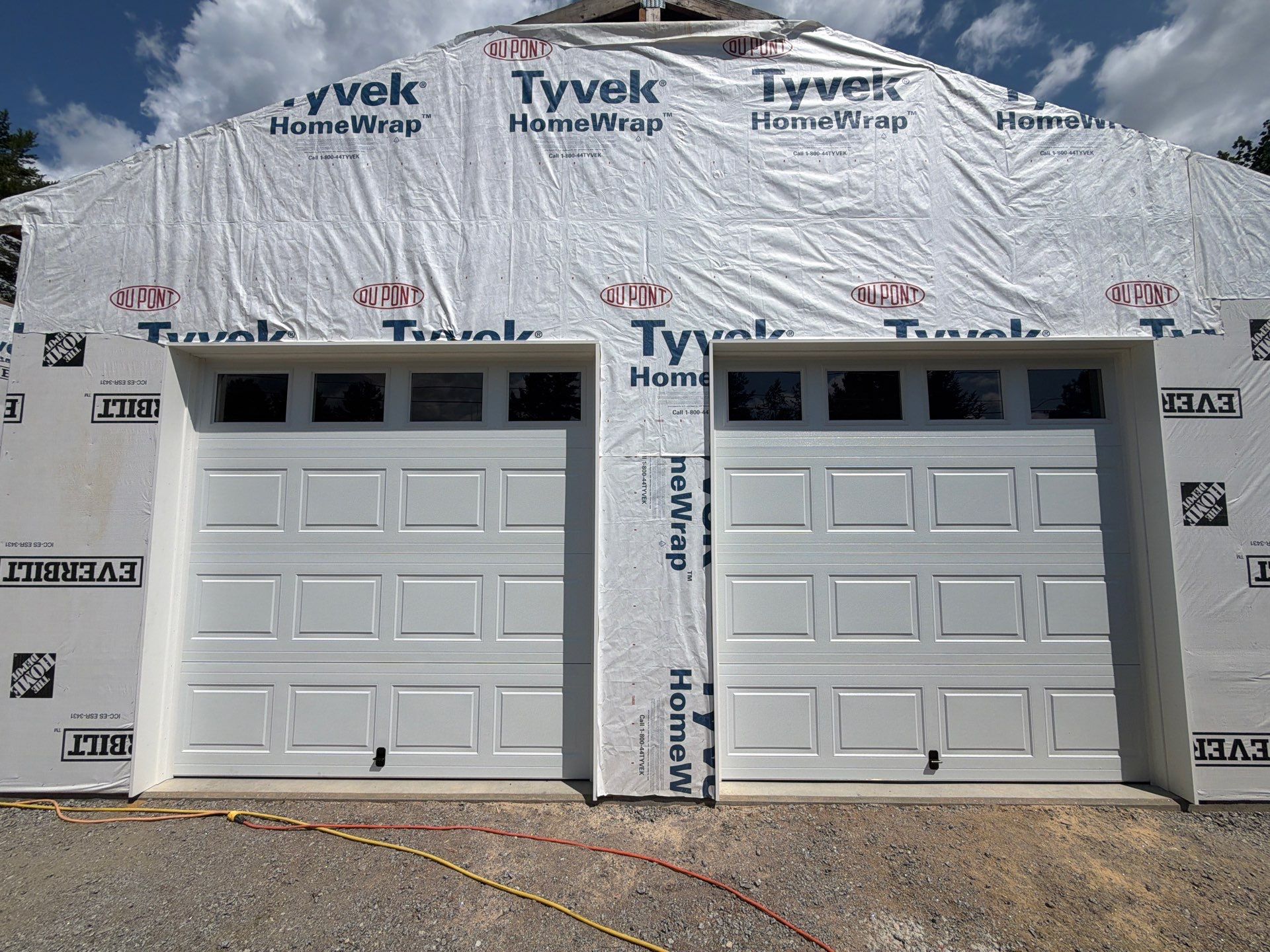 Door Installation using Raynor Encore Garage Door by Keene Door