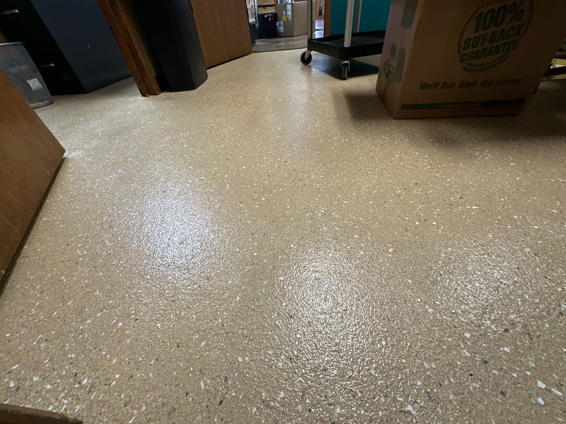 Epoxy Flooring Installation – Downtown Muskegon Commercial Space by Gordon Painting