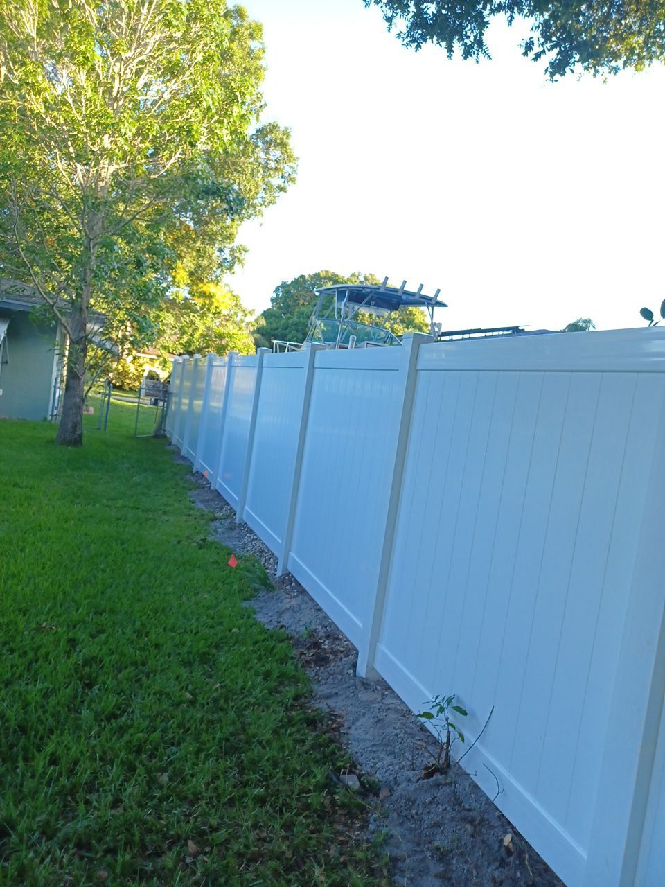 Bradenton, FL 6ft. Tall White Vinyl Privacy Fence  by Asap fence and gates, LLC