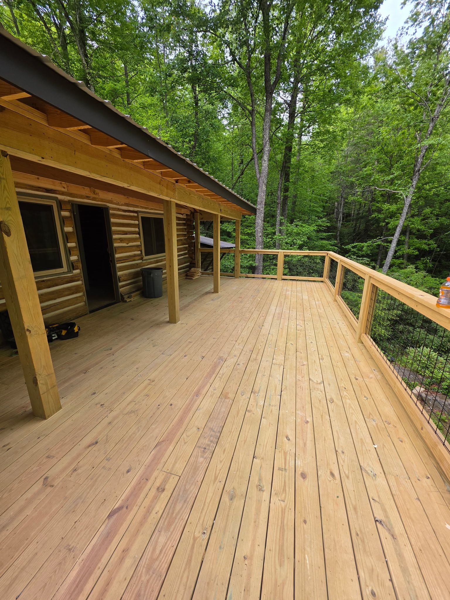 Carpentry Project in Zirconia, NC by Secure Restoration