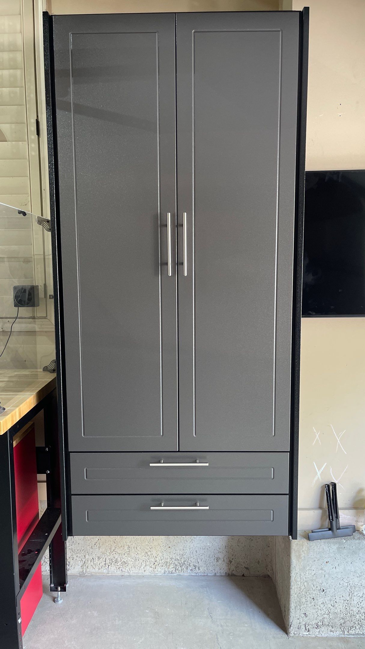 Mark M. adds cabinets to garage! by Banner Garage