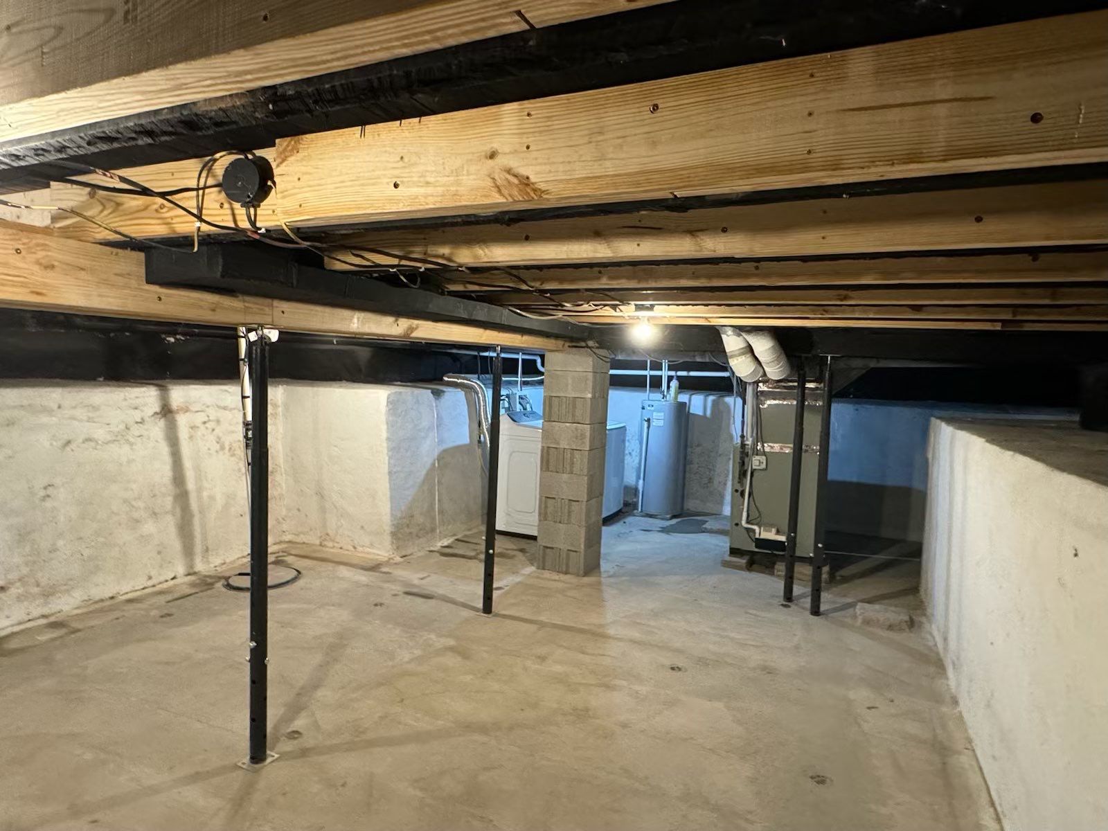 Basement Structural Carpentry by Toledo Basement Repair