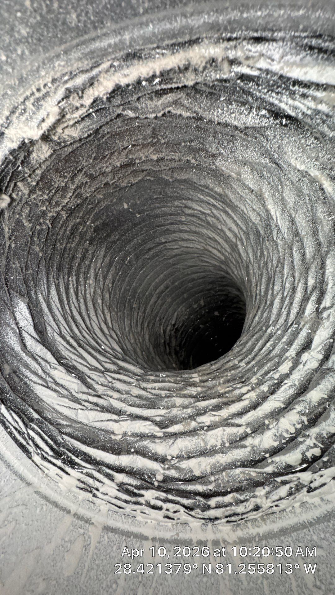 Air Duct Bath Fan Exhaust Cleaning in Orlando by Hygienic Air, Inc