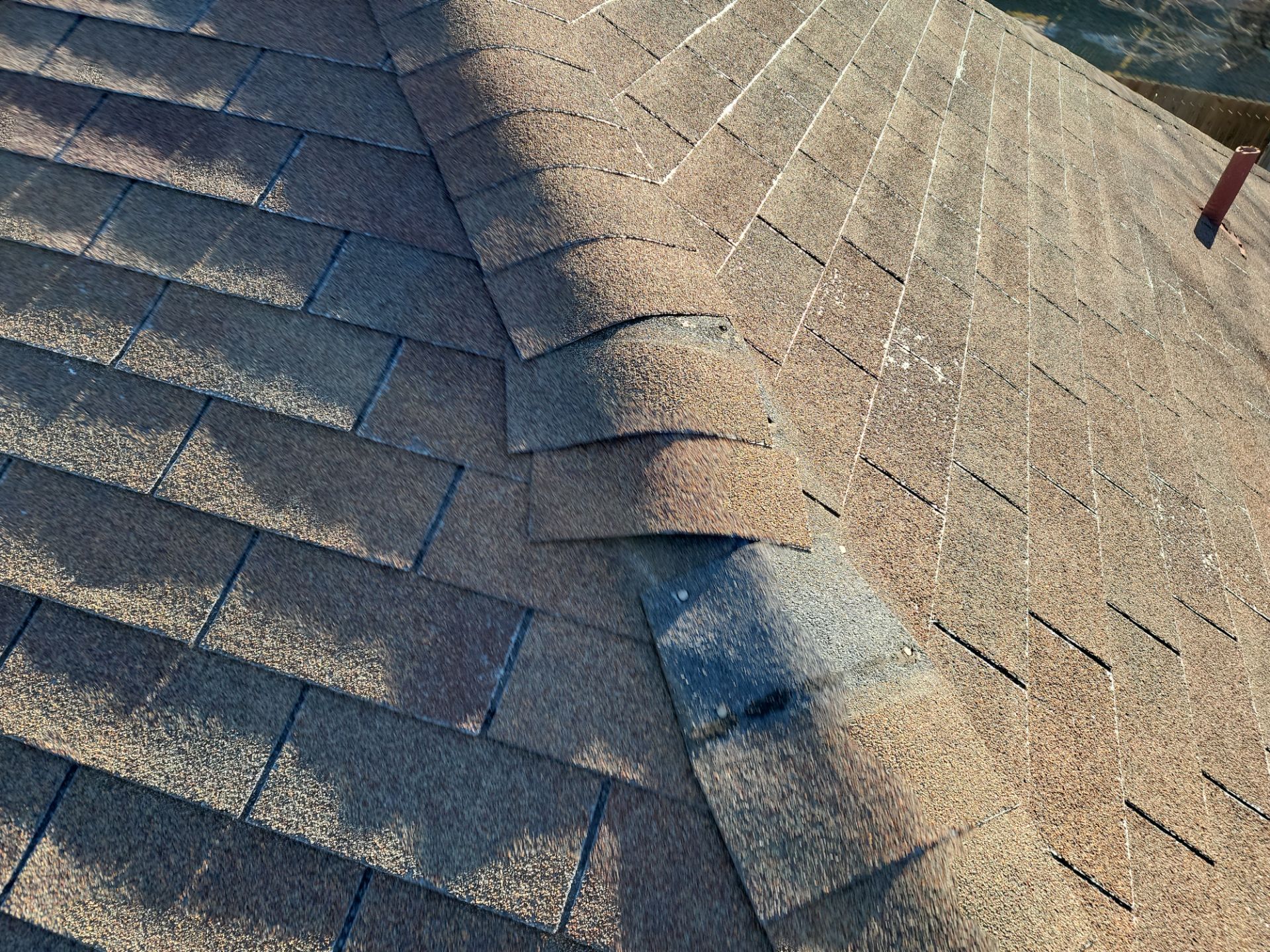 Real Estate Listing: Roof Replacement using GAF - Timberline NS - Weathered Wood by Action Exteriors Austin