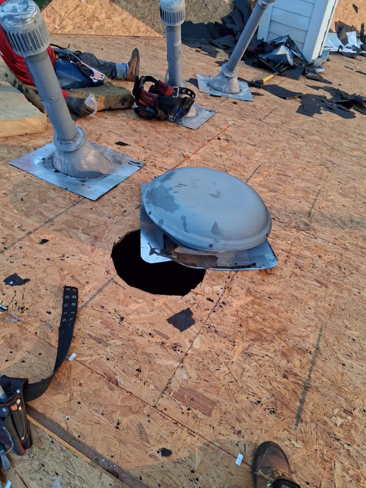 Project in Sugar Land by Motion Roofing