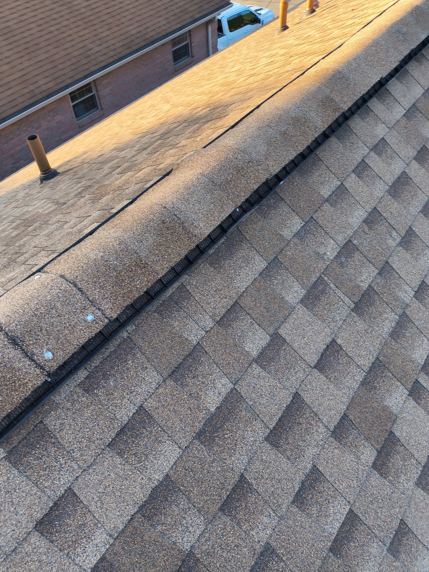 Residential Roofing Installation using GAF Timberline HDZ Shakewood by Rainstoppers Roofing