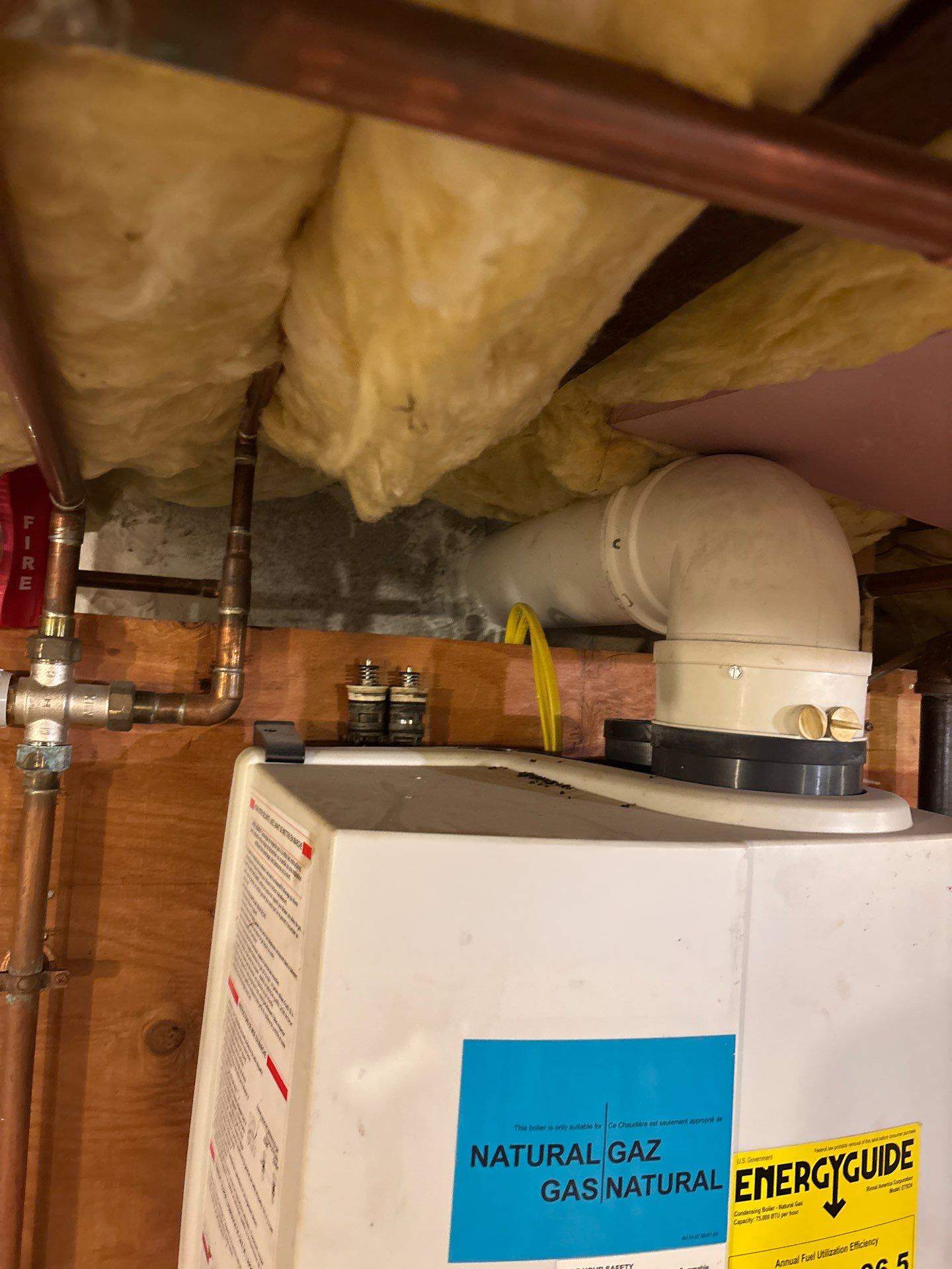 Vent Inspection & Exhaust Pipe Securing — Salem, MA. by FAGONE MECHANICAL