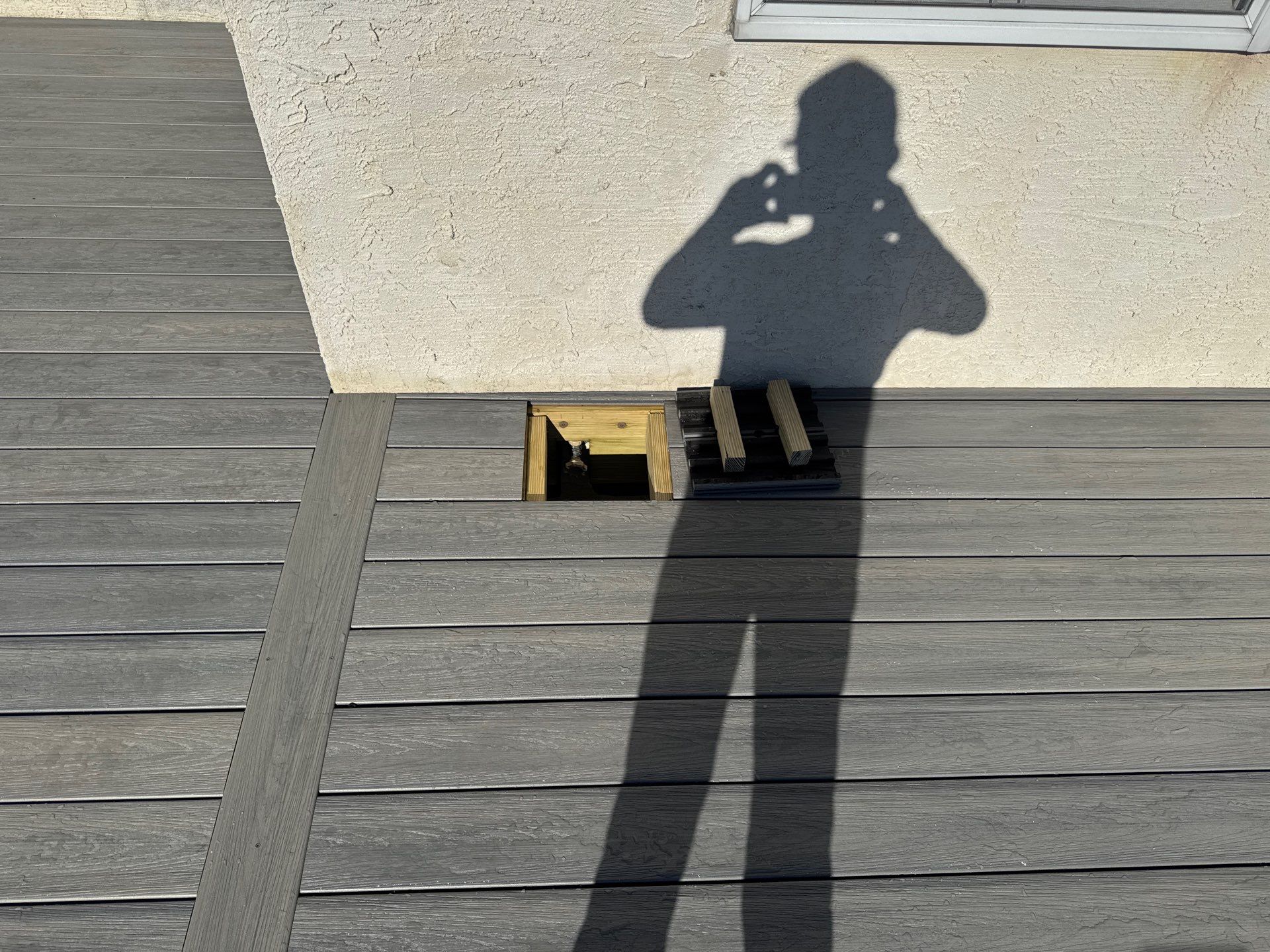 New Deck using Deckorators Venture - Color Saltwater by deck guardian