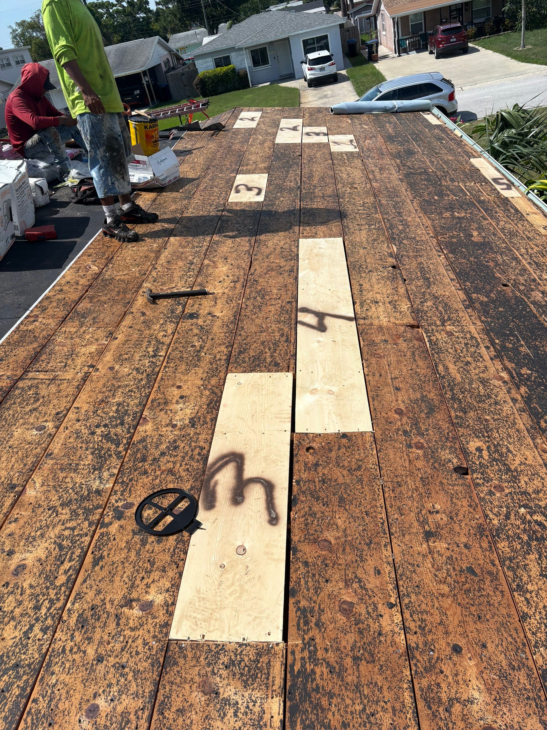 Project in St. Petersburg 33713 by Mitchell Roofing Company LLC 