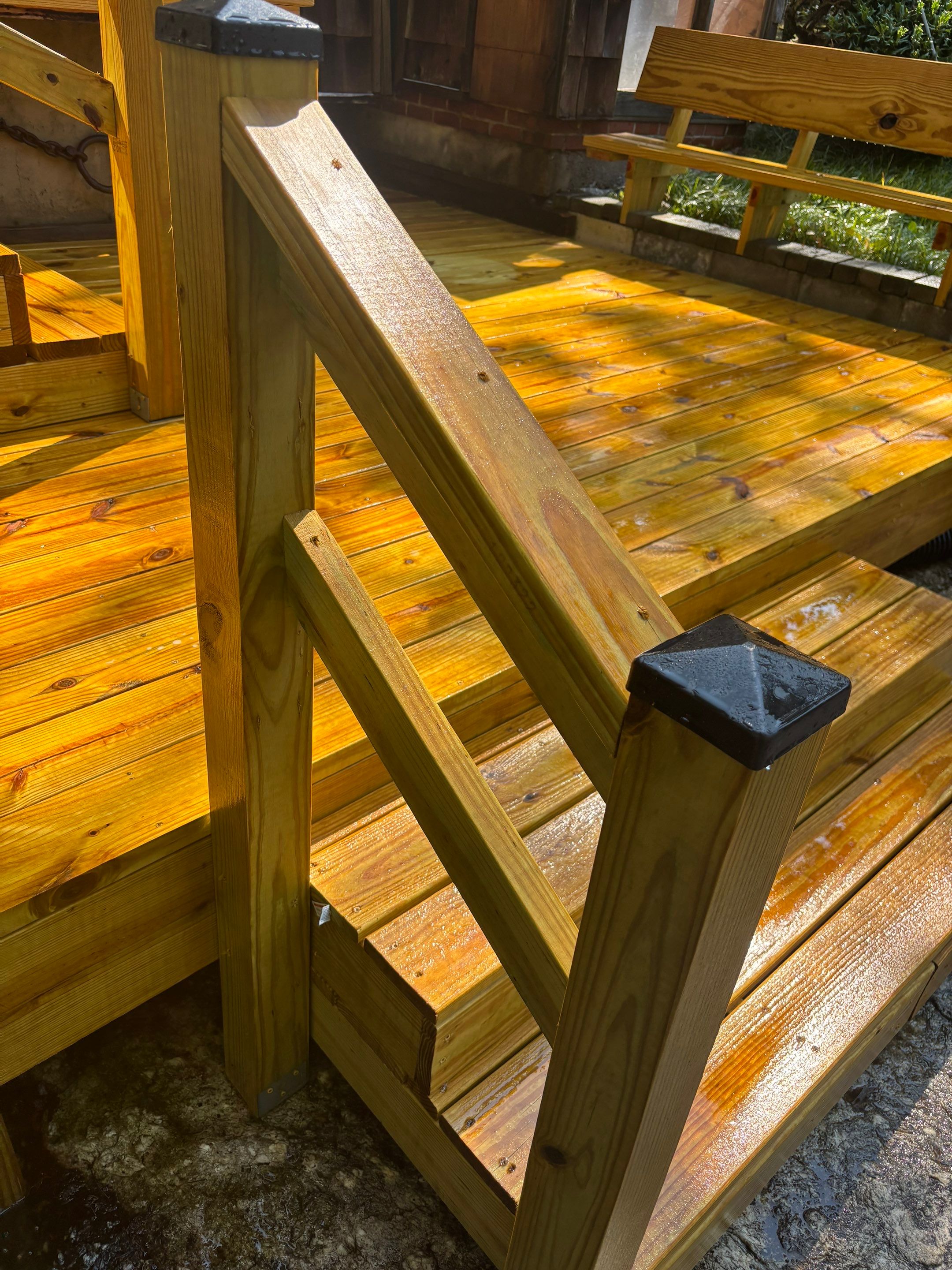 Wood Deck using Wood Sealant by DuraSeal
