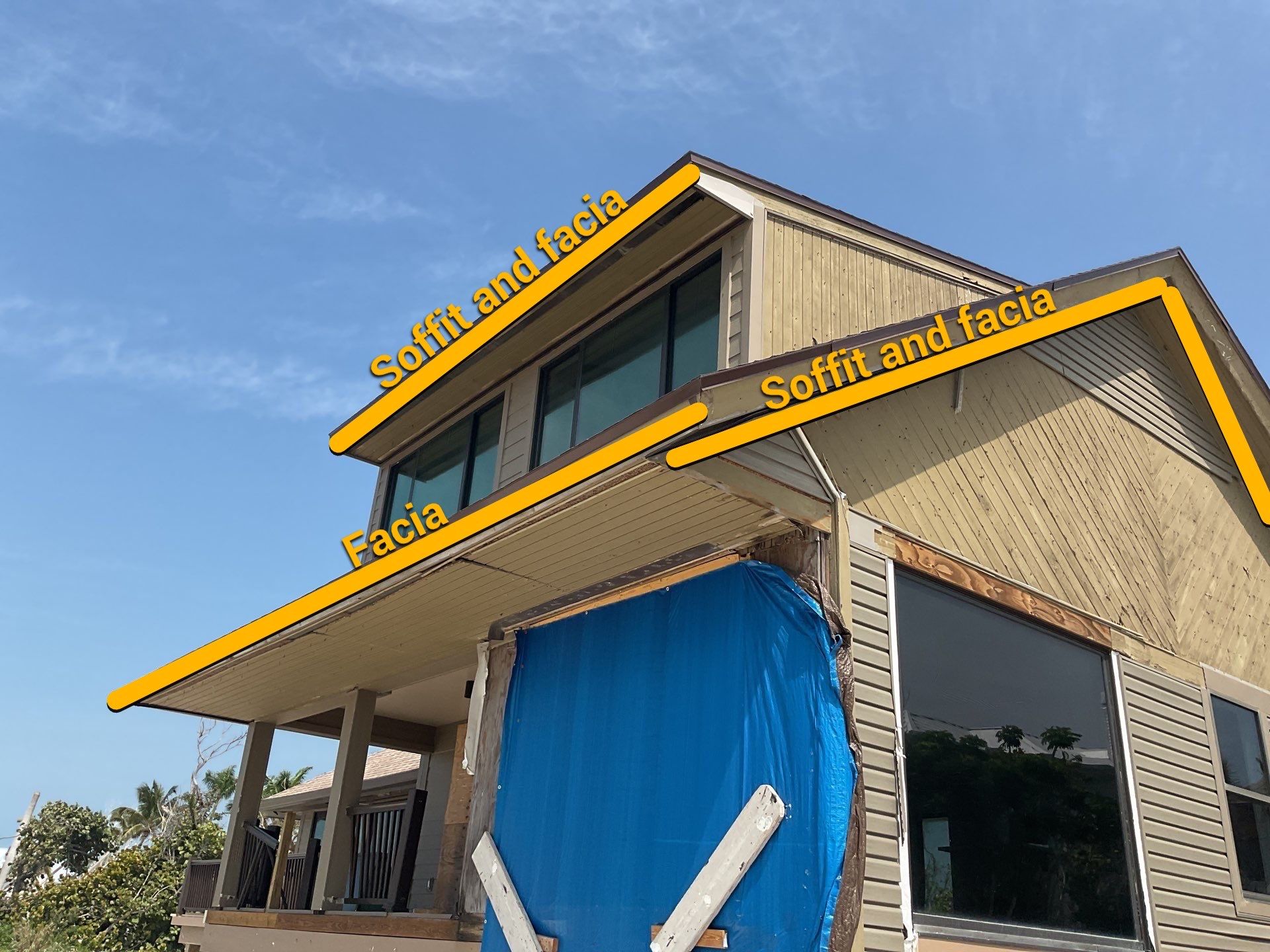 Commercial Gutter Installation in Sanibel FL by Gutter Professors