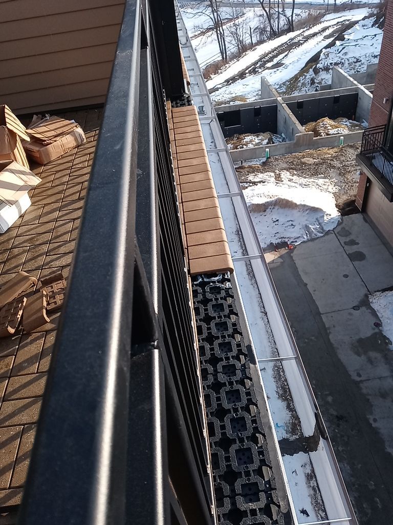 Paver install by Absolute Roofing and Construction