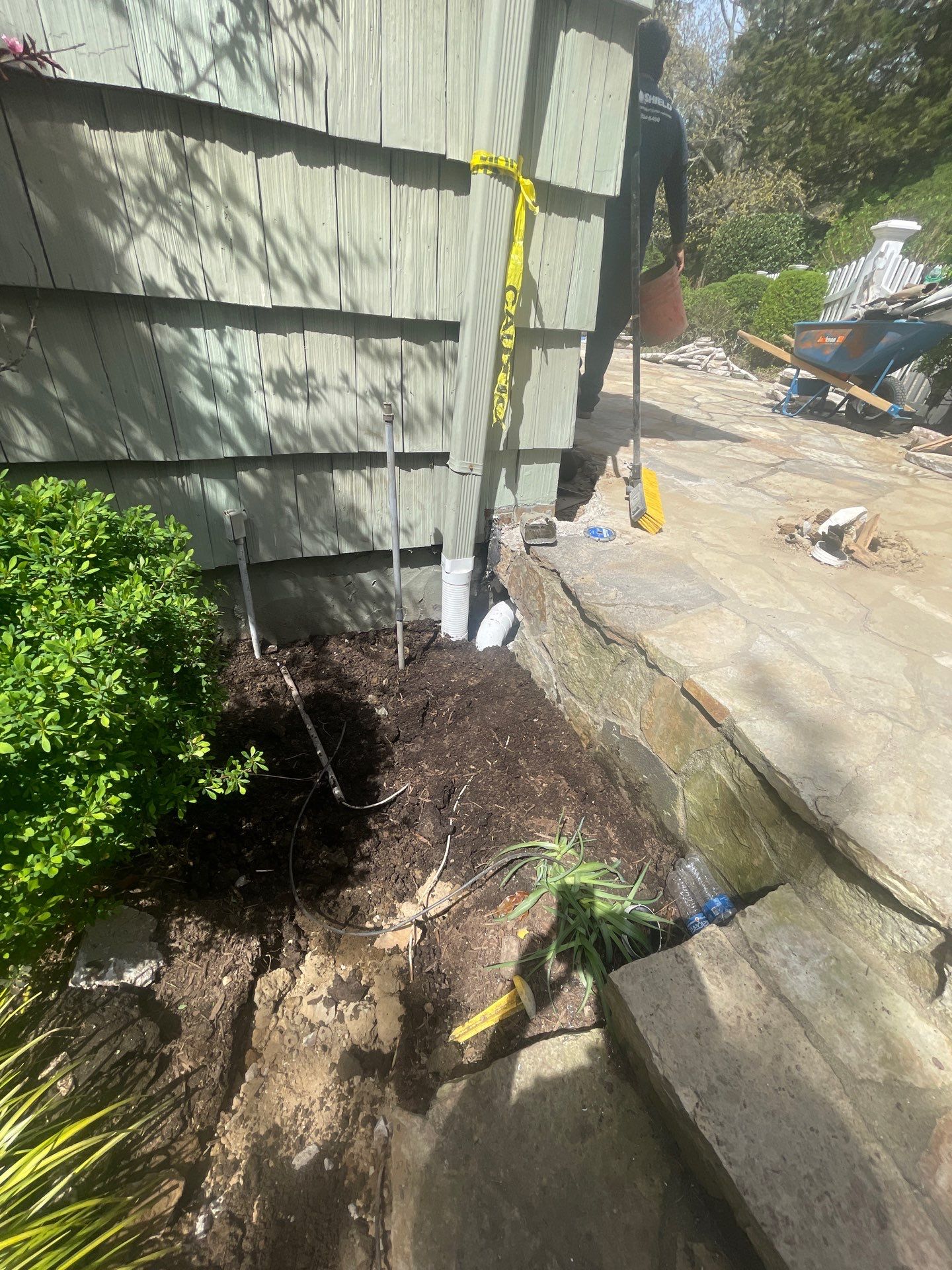 Mt. Misery Rd. Huntington, NY by A.M. Shield Waterproofing, Corp.