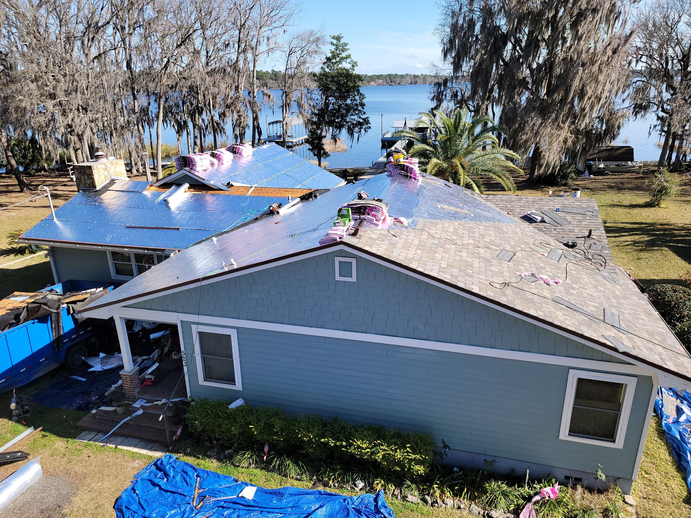 Residential Roofing Installation using Owens Corning TruDefinition Duration Shingles by Galaxy Builders, Inc.
