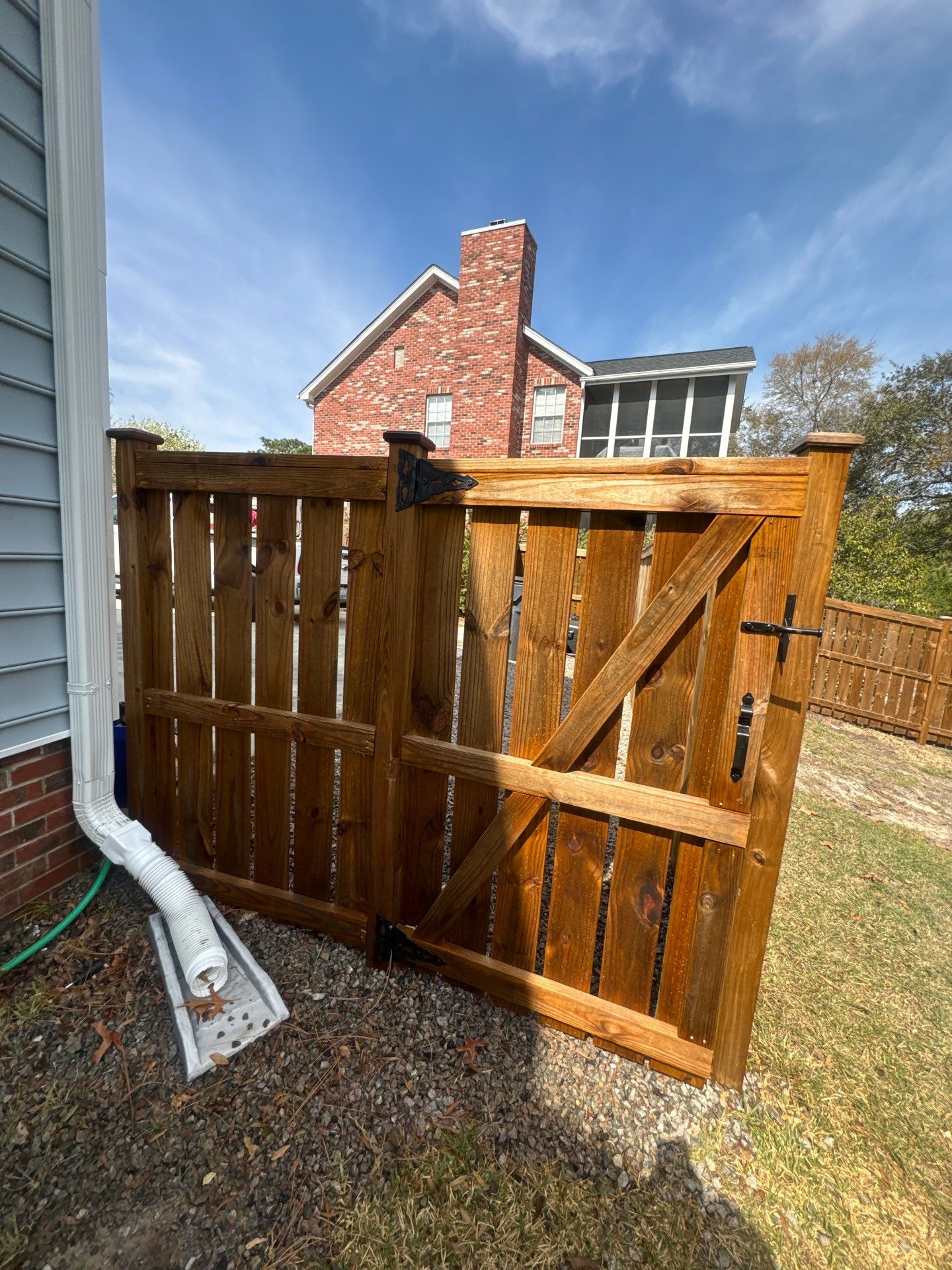 Fence using Wood Sealant by DuraSeal