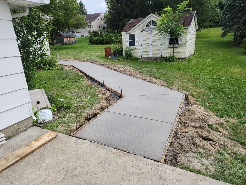 Porch and Concrete by Ivy Lea Construction