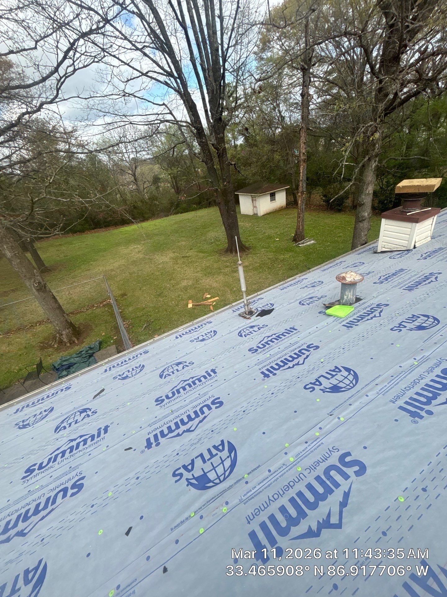 Asphalt Roof Replacement in Fairfield by NANOROOF Alabama