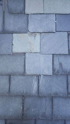 Slate Roof Repair & Gutter Cleaning in Roland Park