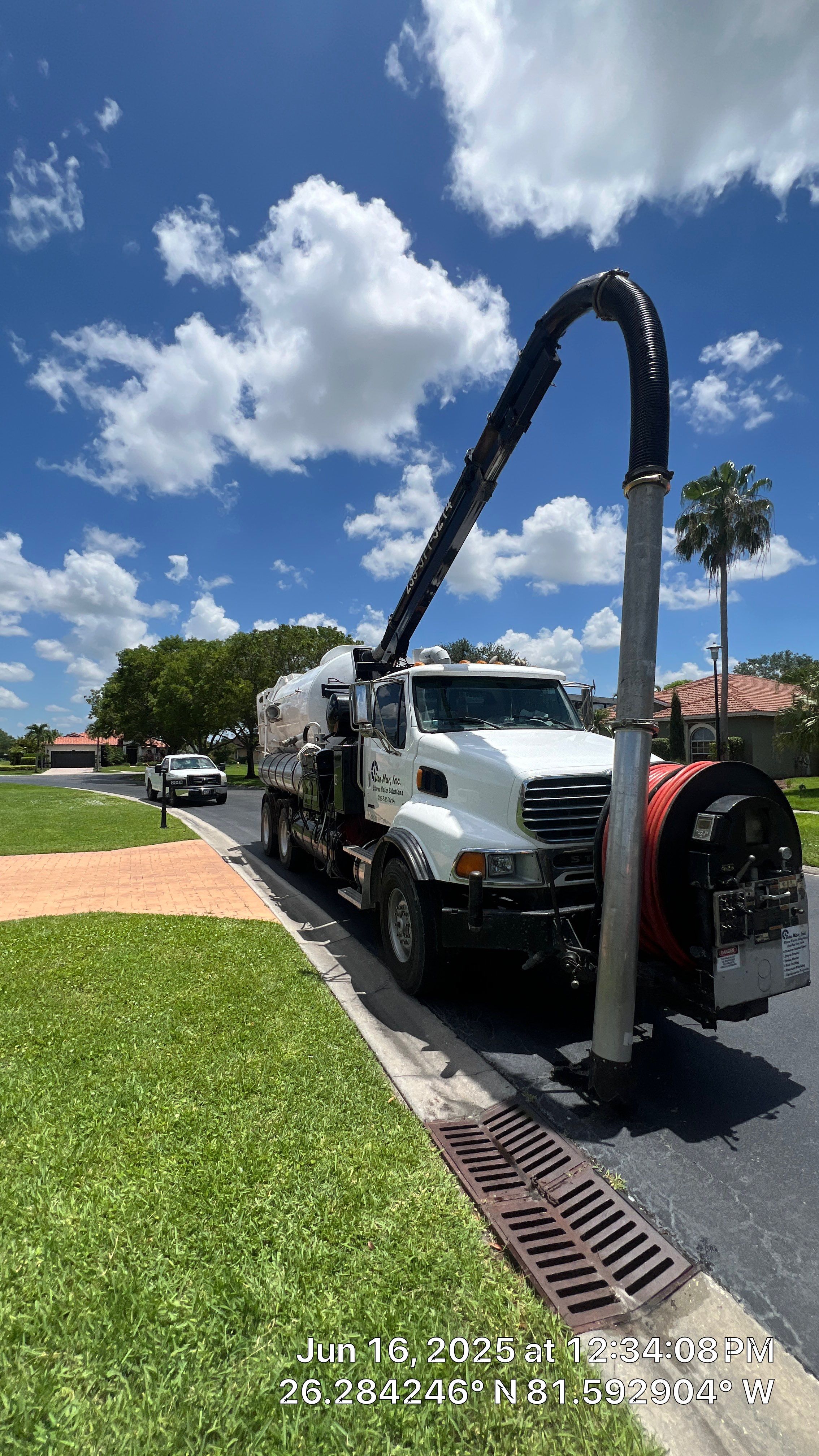 Naples Association Stormwater System Cleaning by APS Power & Water