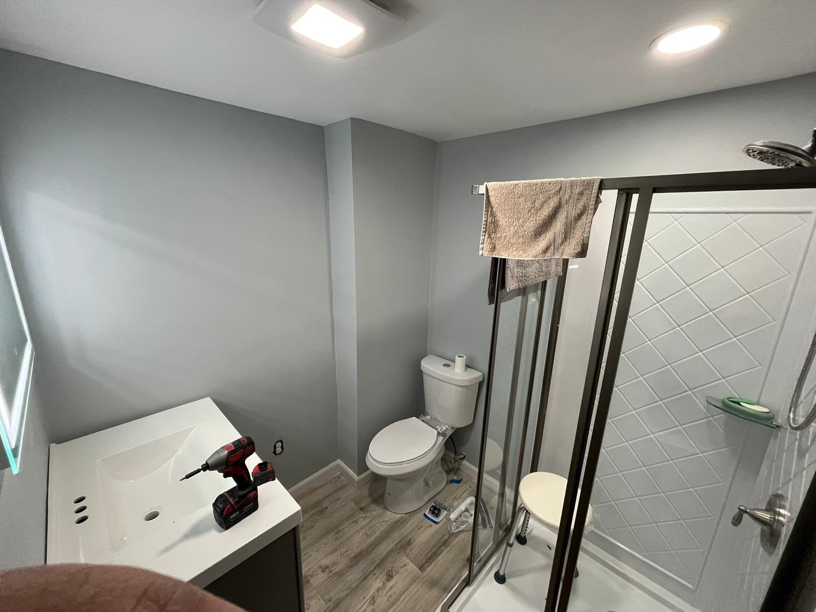 Bathroom Remodel using Tile by Home Concepts Construction